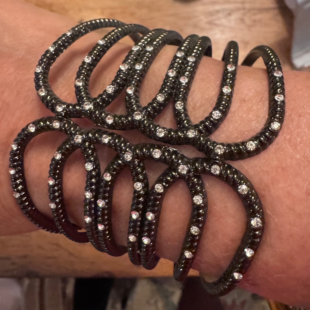 Beautiful wide chic bracelet